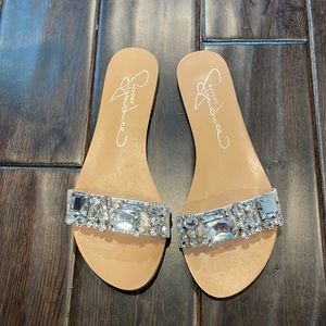 Report Signature Zayna EUC slide sandal 8.5